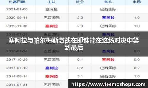 塞阿拉与帕尔梅斯激战在即谁能在这场对决中笑到最后