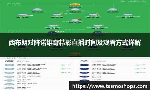 西布朗对阵诺维奇精彩直播时间及观看方式详解